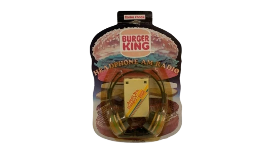 Vintage Headphone AM Radio