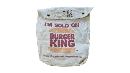 Vintage 1980 Promo Canvas Backpack
