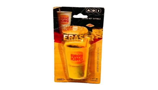 Vintage Burger King Erasers Set