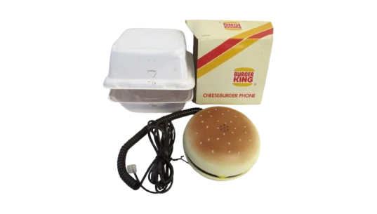 Vintage Burger King Cheese Burger Phone