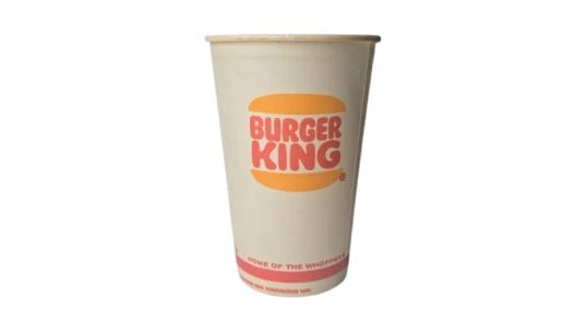 Vintage 1970 Wax Paper Cup 475ml