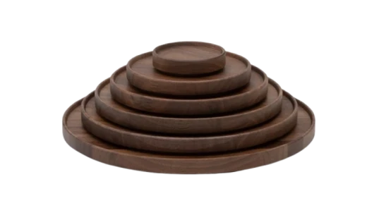 Tray, Walnut 5,75"