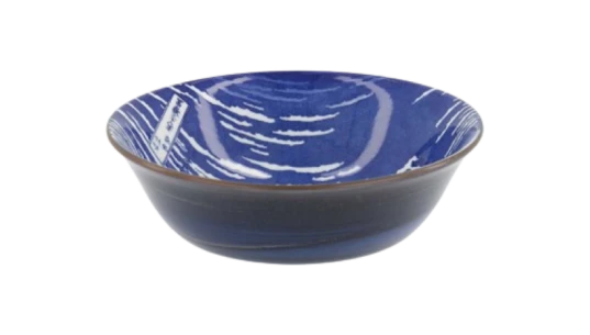 Ramen Bowl Hokusai Fuji - White/Blue