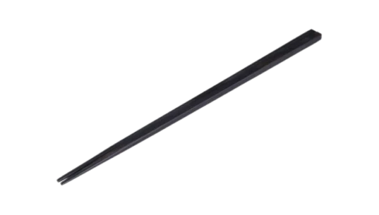 Chopsticks Wood Black 1 Pair