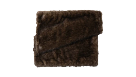 Fur Blanket Marrone
