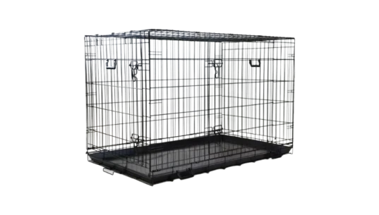 Wire Dog Crate Medium 75cm - Black
