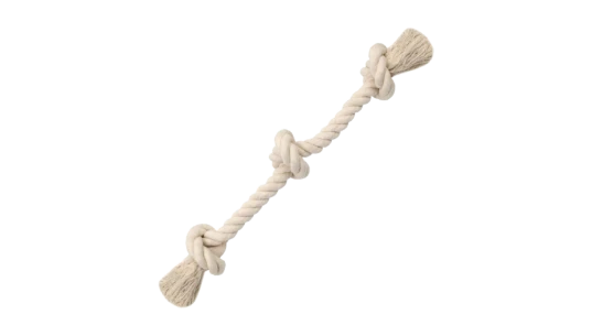 Natural White Cotton Tough Dog Rope