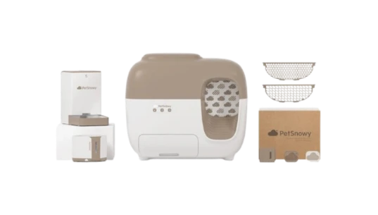 Litter Box Premium Set, Water Fountain & Pet Feeder