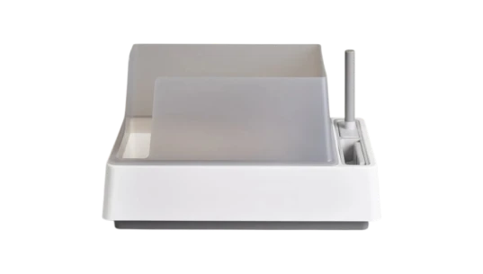 Cove Litter Box - White/Grey
