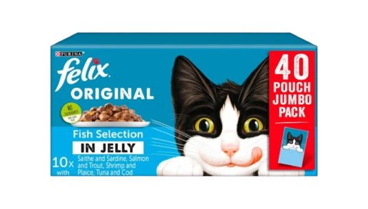 Felix Fish Selection in Jelly Pouches 40x100g