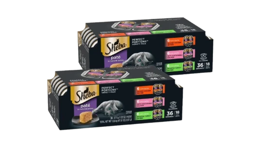 Sheba Perfect Portions Variety Pack (18 Count, 36 Servings) Pack of 2