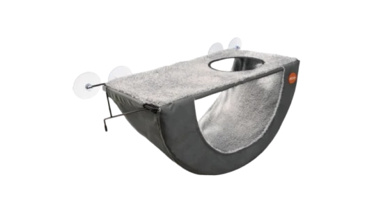 Easy Mount Double Level Window Perch Hammock For Cats