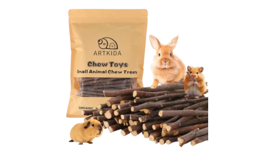 Apple Sticks Wood Chew Sticks Toys for Rabbits 900g