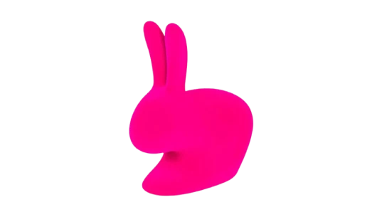 Rabbit Bookend - Pink