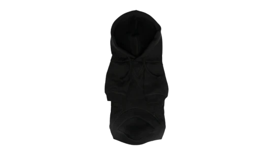 Icon Logo Print Hoodie - Black/White