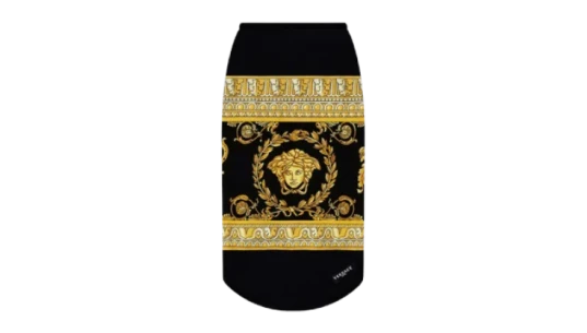 I Love Baroque Small Pet T-Shirt - Black/Gold