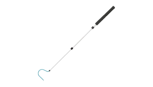 Collapsible Snake Hook - Silver/Black