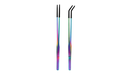 Iridescent Reptile Feeding Tongs