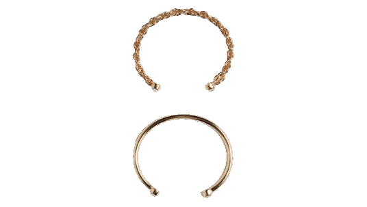 2-Pack Cuff Bracelets