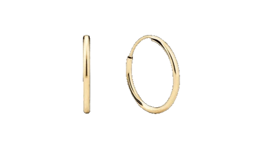 10K Small Hoops