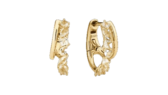 Ella Double Hoops