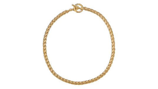 Gold Rope-Chain Necklace