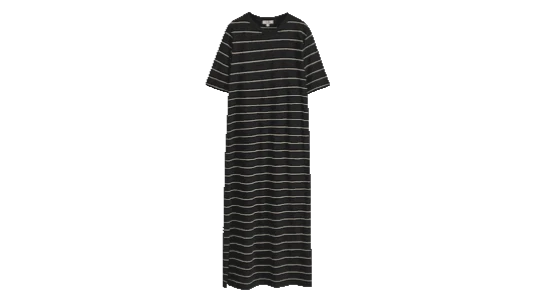 Striped Maxi T-Shirt Dress