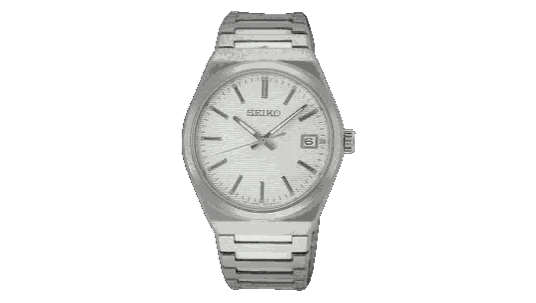 Classic White Dial Watch
