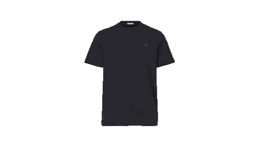 Leather-Trim T-Shirt