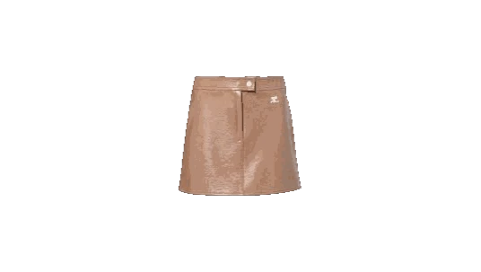Reedition Vinyl Miniskirt