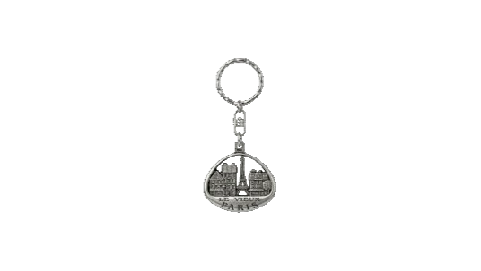 Old Paris Keyring