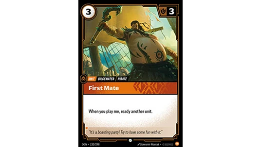 First Mate - Origins