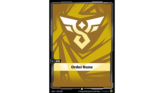 Order Rune - Origins