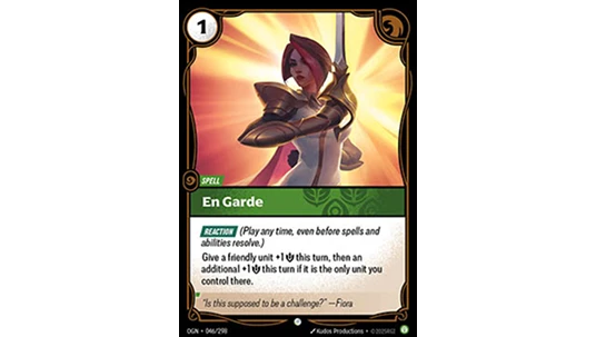 En Garde - Origins