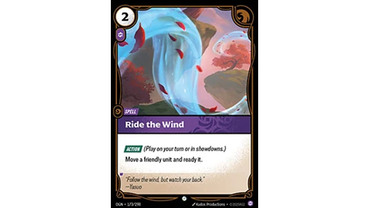 Ride the Wind - Origins