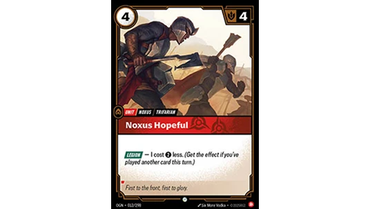Noxus Hopeful - Origins