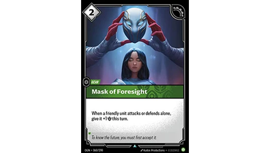 Mask of Foresight - Origins