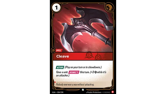 Cleave - Origins