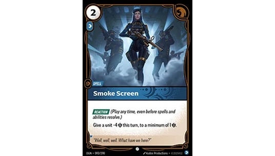 Smoke Screen - Origins