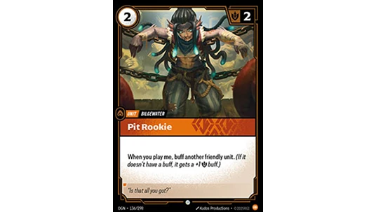 Pit Rookie - Origins