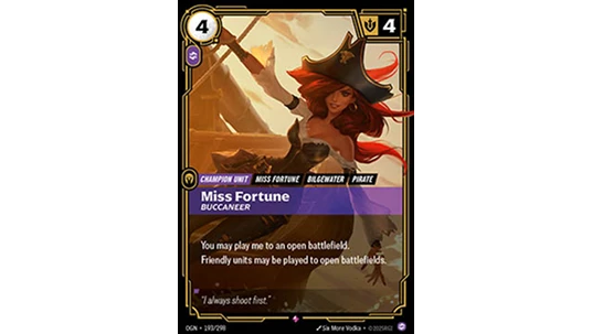 Miss Fortune, Buccaneer Rare - Origins