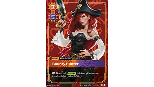 Miss Fortune, Bounty Hunter Rare - Origins