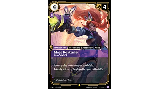 Miss Fortune, Buccaneer Showcase - Origins