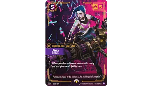 Jinx, Rebel Promo Showcase