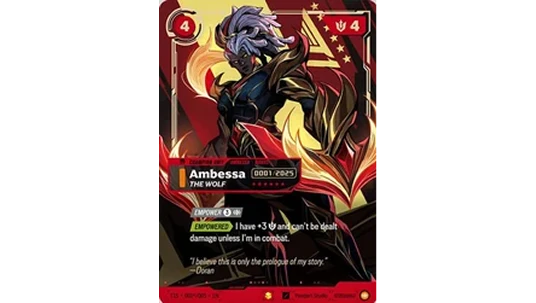 T1 Worlds Ambessa Signed Showcase