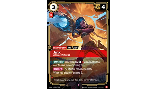 Jinx, Demolitionist V1 Rare