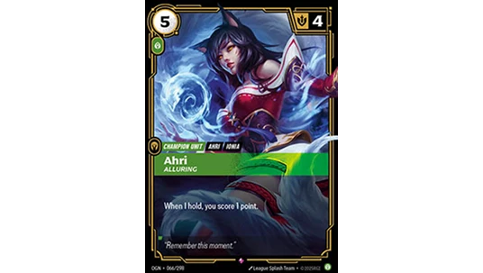 Ahri, Alluring V1 Rare