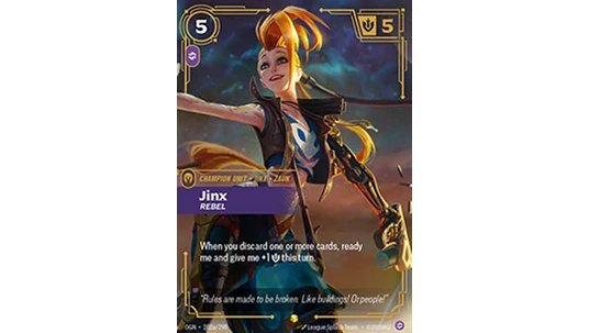 Jinx, Rebel V2 Showcase