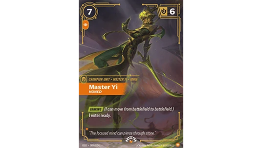 Master Yi, Honed Promo