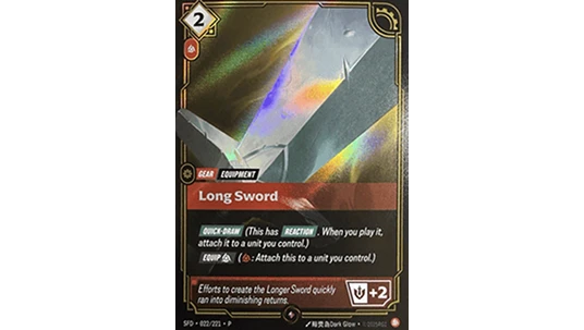 Long Sword Promo